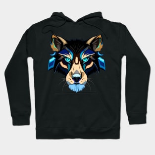 Crazy Wolf Hoodie